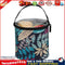 Woolen Yarn Storage Bag Oxford Cloth Leaf Print DIY Sewing Kit Bucket Bag Newly