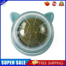 Catnip Ball Cat Toys Licking Teeth Chewing Pet Training Bite Balls (Grey)