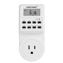 LCD Digital Weekly Programmable Electrical Socket Timer Switch (TM516-US) Newly