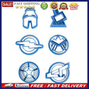 6pcs/set Super Hero Series The Avengers Alliance Sugar Cookie Cutter Mold