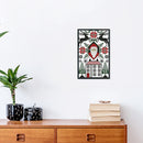 #A Santa Claus Partial Cross Stitch 14CT Cotton Thread Printed Embroidery Kits