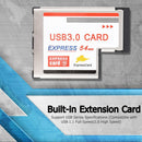 Dual USB 3.0 Express Card Laptop Notebook PC 54mm Converter NEC Chipset Adapter