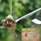Heavy Duty Hand Weeder Weeding Weed Remover Puller Forks Metal Tool Garden E3H7