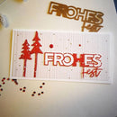 Durable Paper-Cut Card Template Embossing Craft Cutting Die for Greeting Cards