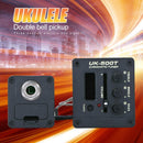Ukulele Pickup Preamp 3-band EQ Equalizer Tuner System with LCD Display