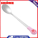 Stainless Steel Long Handle Spoon Coffee Milk Balls Dinnerware Tool