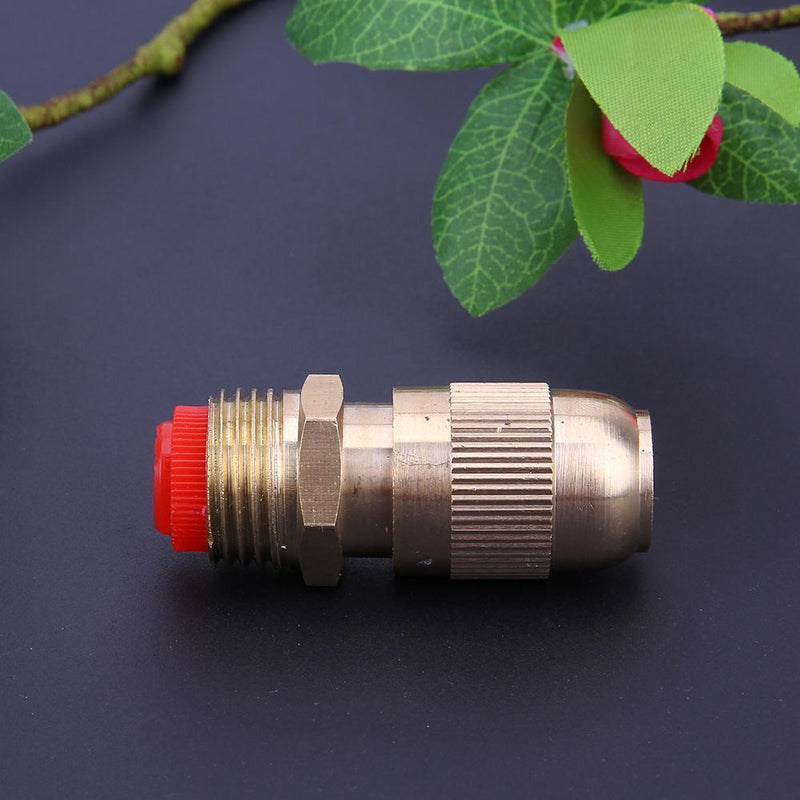 1/2Inch Adjustable Water Flow Brass Spray Misting Nozzle Sprinkler(Medium)