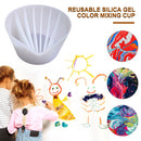 #A Split Color Mixing Cups for Paints Tools Acrylic Painting Pouring Multi Cha