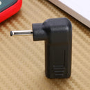 90 Degree USB3.1 USB-C Type-C Female to 3.0 x 1.1mm DC Male Plug Adapter