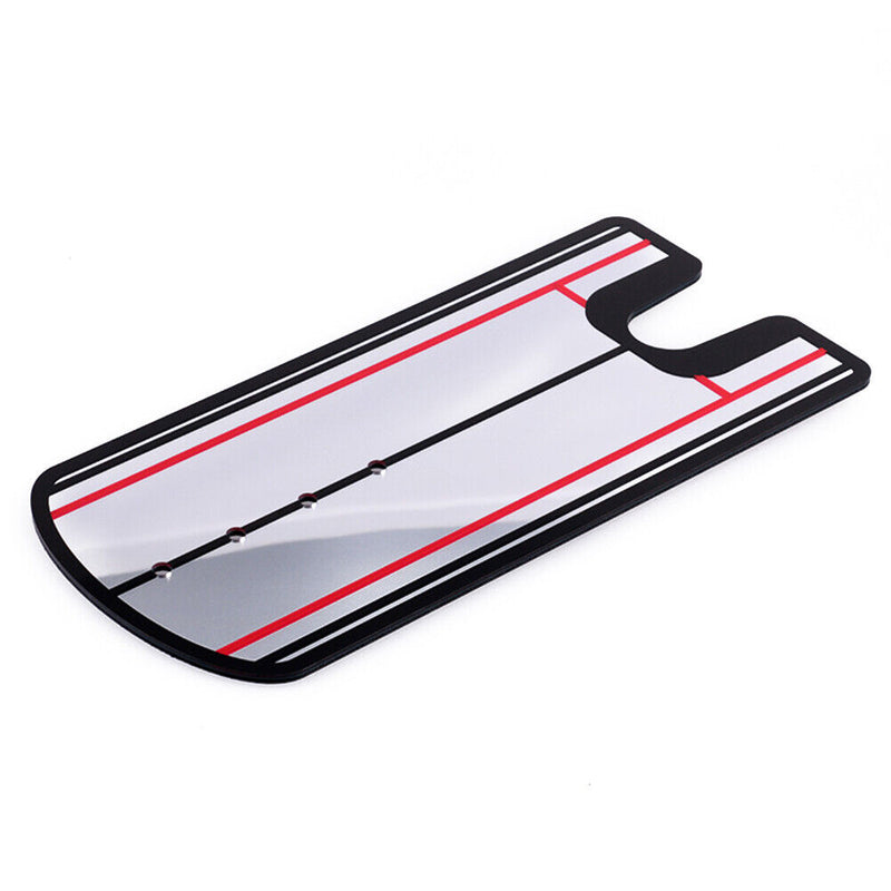 Golf Putting Practice Mirror Training Golf Eye Line Putter Swing Trainer