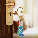 2x DIY Full Special Shape Diamond Painting Keychain Bag Decor Kit (DYSK09) Newly