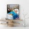 Granny and Cats Oil Paint By Numbers DIY Canvas Wall Picture Craft Home Decor