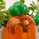 Carrot Candy Box Artificial Plastic Party Packaging Case (Transparent)