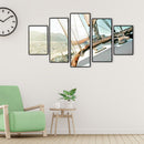 5 Panel Wall Art Decorative Painting Ocean Modern Aesthetic Poster Picture