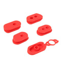 4pcs Case Silicone Cap M365 Electric Scooter Charge Port Cover Dust Plug