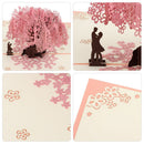 Gift Thank You Cards Wedding Invitation Pop UP Love Card Greeting Card