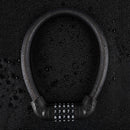 5-Digit MTB Bike Combination Locks Anti-Theft Wire Lock (Black 17.2x570mm) Newly