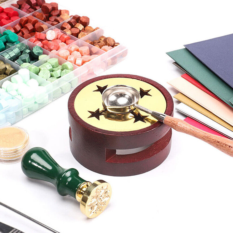 Seal Stamp Set Christmas Series Wax Seal Tools for Birthday Invitations Ornament