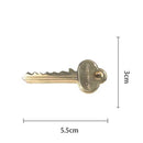 Women Cute Geometric Key Scissors Alloy Hair Clip Wrench Headwear Metal Hairpin