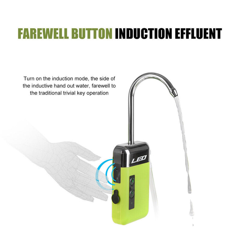 LEO Portable LED Lighting USB Charging Smart Sensor Fishing Oxygen Pump