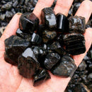 100g Black Tourmaline Stone Quartz Crystal Mineral C3Y6 Heali Y0V3 Specimen J9O2