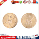 Alphabet Letters Wax Sealing Stamp Head Round Copper Stamps Craft Decor (Y)
