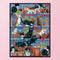 11CT Full Cross Stitch Messy Cat Stamped DIY Embroidery Kits Handmade Cotto