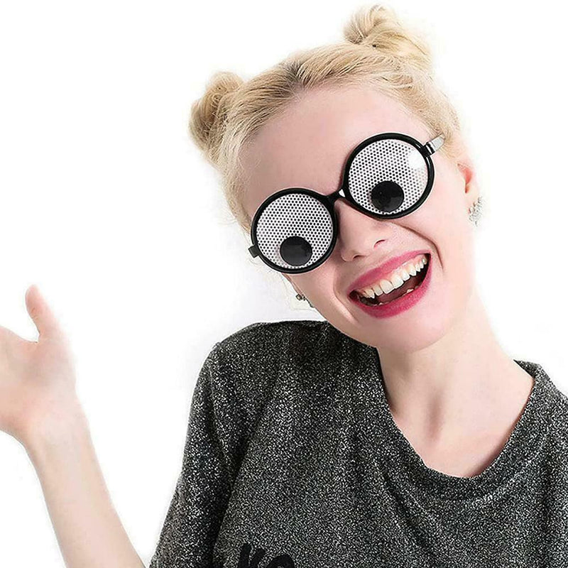 Eyes Glasses Funny Shaking Costume Eyes Glasses Funny Glass Eyes Goggles I4M6