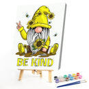 40x50cm DIY Oil Paint By Numbers Gnome Hand Painted Picture Wall Craft Kit De