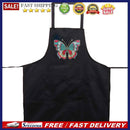 DIY Cartoon Diamond Painting Apron Cooking Baking Bib Home Kitchen Accessor