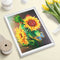 5D DIY Special Shaped Diamond Painting Flower Partial Rhinestone (R8161) Newly