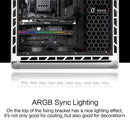 CPU Cooling Computer Cooler 5V 3Pin ARGB Fan Ventilador Heatsink Radiator Newly