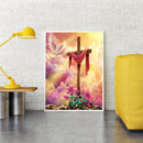 5D DIY Full Round Drill Diamond Painting Cross Series Abstract Home Decor