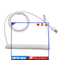 Mechanical Keyboard Data Cable Type-C to USB Coiled Charging Cable (White)