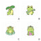 Clothes Jewelry Metal Lapel Pins Cute Frog Enamel Pins Cute Badge Animal Brooch