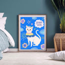 Diamond Painting Full Round Drill 5D Rhinestone Pictures DIY Star Flower Cat Kit