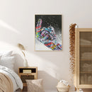 Full Round Drill Diamond Painting Character Part Pictures Handiwork Mosaic Ki
