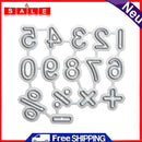 Numbers Dying Board Cutting Dies Stencils for DIY Scrapbooking Craft A