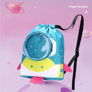 Waterproof Swimming Backpack Kids Outdoor Pool Beach Dry Wet Bag (Blue) Newly
