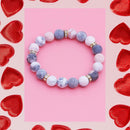 Meditation Beaded Charm Quartz Bracelet Strand Stretch Fashion Yoga Gifts