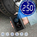 Black Portable Air Pump Wireless Air Electric Tire Y2J4 Car H2V3 F6O6