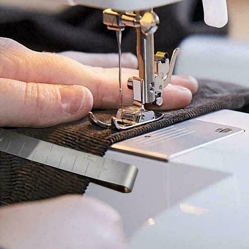 Sewing Clips Steel Hemming Clips Measurement Ruler X9M1 Quilting Tool F7Q8