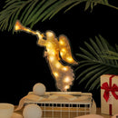 Perfect Christmas Art Acrylic Ornament Garden Decoration Luminous Angel