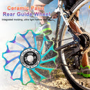 ENLEE 11T/13T Road Bicycle Rear Derailleur MTB Guide Wheel (Dazzling 11T) Newly