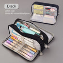 Large Capacity Pencil Case-Oxford Cloth School Student Stationery Organizer