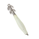 95mm*0.9mm Noctilucent Squid Cuttlefish Sleeve Lure Hook Bait Fishhook