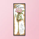 Cross Stitch Kit 14CT Stamped Needlework Embroidery Flowers Series Home Decor