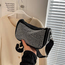Rhinestone Handbag for Women Shoulder Bag Ladies Female Crossbody Shiny Purse