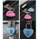 Combination Padlock 3 Digits Number Password Lock Window Door Color Padlock