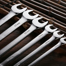 6pcs Wrench Kit Dual Open End Ratchet Combination Repair Spanners Hand Tool Set